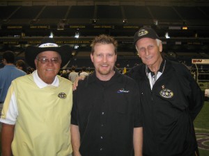 Coach Harold Boone, Philip Nelson and Coach Bill Yost (Remember the Titans)